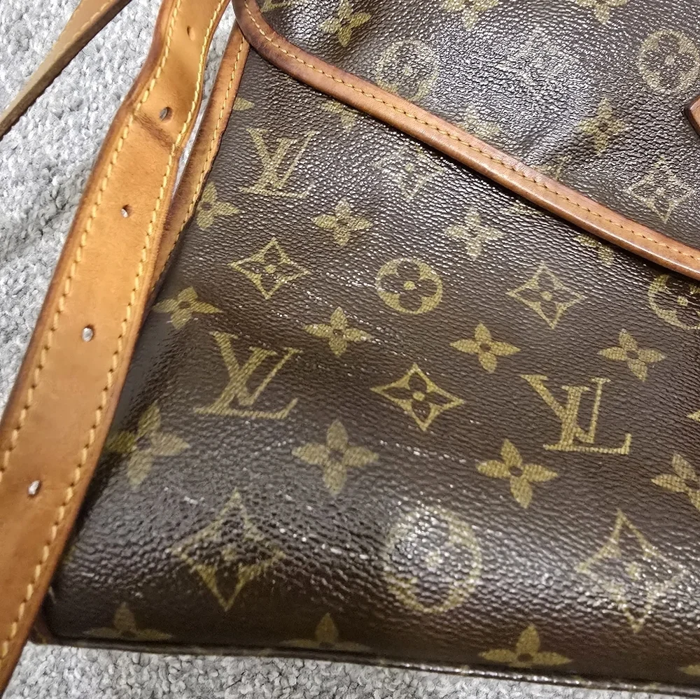 Louis Vuitton Monogram Beverly Briefcase Tote Satchel Shoulder Bag